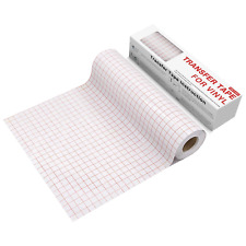 Clear Vinyl Transfer Paper Tape Roll Walignment Grid Application