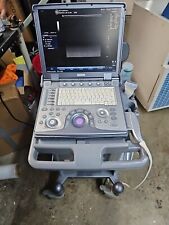 Ge Logiq E Ultrasound System W 12l-rs Probe Mobile Cart