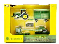 164 John Deere Haying Set With 8110 2wd Tractor Hay Wagon Mower Baler