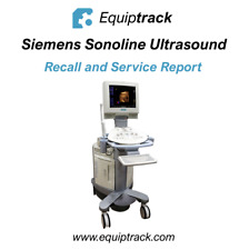Siemens Acuson Sonoline Ultrasound Service Report