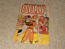 1953 Dilly Duncan Gleason Comic Book 3 - The Carnival Queen Kidnapping