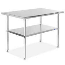 Open Box - Stainless Steel Commercial Kitchen Work Food Prep Table - 30 X 48