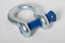 1 Bow Shackle D Ring W Blue Screw Pin Clevis Rigging Lift Towing 8.5ton 18500lb