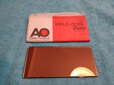 American Optical Weld Cool No. 274 Wc12 Shade 12 Welding Plate Lens 2 X 4 14