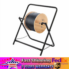 Cable Reel Caddy Cable Holder Stand Wire Foldable Wires Pulling Dispenser Tool