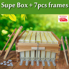Free Flowing Bee Hives Super Box Beekeeping Hives 7 Bee Hive Frames Bee Frames