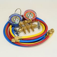 Mastercool 33561 Charging Manifold With 60 Standard Hoses For R290 R600a R134a