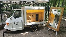 Italian Piaggio Ape Classic Prosecco Van Mobile Bar Mobile Business Trailer