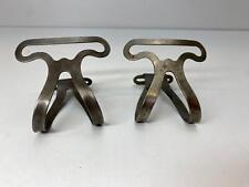 Vintage 1900s Antique Early Bicycle Toe Clips Toc
