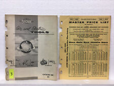 Vintage Sioux Tool Catalog Air And Electric Iowa 63 1963 Price List