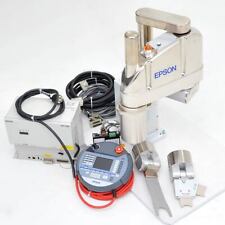 Seiko Epson G6-451c Cleanroom Scara Robot With Rc180 Controller And Tp1 Pendant