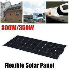 300w 350w Flexible Solar Panel Power 18v Battery Charger Marine Boat Car Camping