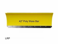New 42 U.h.m.w Snow Plow Poly Wear Bar 38 Cutting Edge Only Fits John Deere