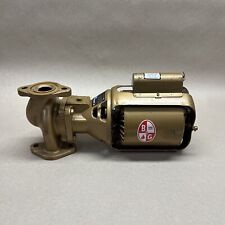 Bell Gossett 106197 115v Bronze Bnfi Circulator Booster Pump Series 100 112hp