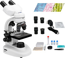 Sv605 Compound Binocular Microscope 80x-1600xtwo-layer Mechanical Stage Microsc