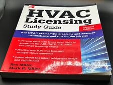 Hvac Licensing Study Guide 2nd Edition By Mark Rex Miller Lab Manual Book