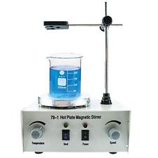 1000ml Adjustable Hotplate Mixer Heat Plate Magnetic Stirrer With Stir Bar 79