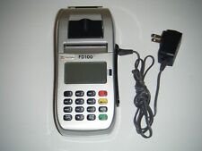 First Data Fd100ti Credit Card Terminal Reader Machine As-is