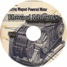 Dvd Inventor Howard Johnson Permanent Magnet Motor Plans Alternative Free Energy
