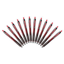 Uni-ball Vision Rt Retractable Roller Ball Pen 0.6mm Fine Point Red Ink 12-count