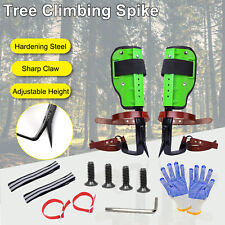 Tree Climbing Spikes Adjustable Height Pole Climbing Spurs Steel Climbing Gear