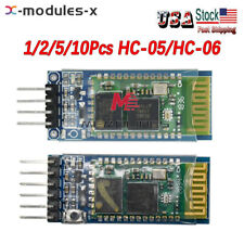 1-10pc Hc-05 Hc-06 Wireless Bluetooth Transeiver Rf Master Module For Arduino Us
