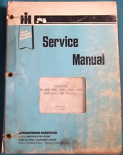 International 786 886 986 1086 1486 1586 186 Tractor Service Repair Manual Book