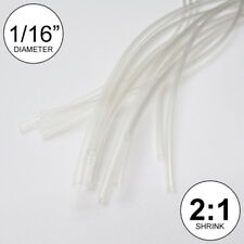 116 Id Clear Heat Shrink Tube 21 Ratio Wrap 14x9 10 Ft Inchfeetto 1.5mm