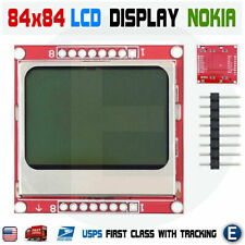 8448 84x48 Lcd Module White Backlight Pcb Nokia 5110 Arduino Raspberry Pi Usa