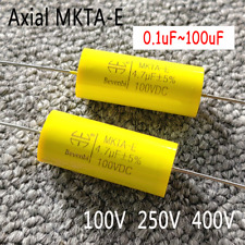 For Bevenbi 0.1uf100uf Axial Mkta-e Audio Metallized Polyester Film Capacitor