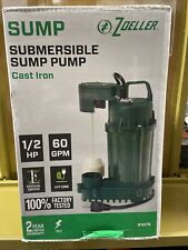 Zoeller 1075-0001 12 Hp Cast Iron Submersible Sump Pump