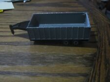 Ertl 164 Gooseneck Hydraulic Grain Dump Trailer Black Die Cast Farm Toy Tractor