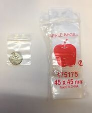 New Baggies 1.75 X 1.75 175175 Mini Ziplock Bags 100 200 500 1000 Free Ship