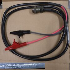 Harris Falcon Power Supply Ac And Dc Cable Set  Unissued Cond. Free Shipping