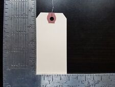 100- 1-78 X 3-34 Wired Manila Tag Hang Label Shipping Inventory Stock Size 3