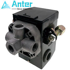 Four Port Air Compressor Pressure Switch Control Valve 145-175 Psi W Unloader