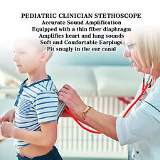Pediatric Clinician Stethoscope Kid Friendly Cartoon Animals Ultra Thin Fibe Boo