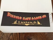 Diebold Safe Lock Co. Emblem Sticker Decal Reproduction