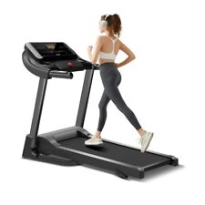 Fitness Home Folding Incline Treadmill With Pulse Sensors 300 Lbs Capacity