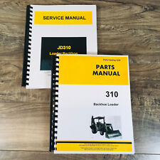 Service Parts Manual Set John Deere 310 Jd310 Tractor Loader Backhoe Technical