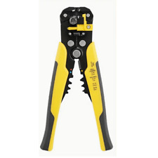 Self Adjusting Insulation Wire Stripper Cutter Crimper Cable Stripping Tools Yel
