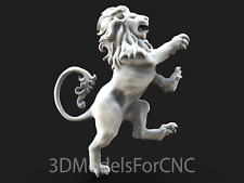 3d Model Stl File For Cnc Router Laser 3d Printer Lion 5