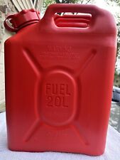 Scepter Military Fuel Can 20l Brand New Red Color Made In Canada