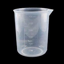 250ml-300ml Plastic Graduated Beaker 1 Pack Transparent Pp Measuring Cup Mixi...