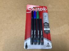 Sharpie Pens Felt Tip Pens Fine Point 0.4mm Black 4 Count. Assorted Colors