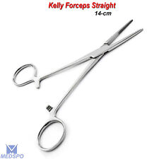 Surgical Hemostat Straight Kelly Locking Clamp Veterinary Forceps Instruments Ce