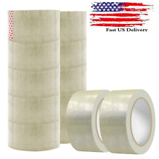 12 Rolls Clear Packing Packaging Sealing Tape 2.0 Mil Thick 2 X 110 Yards