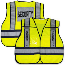 Viewbrite 5 Point Breakaway Reflective Class 2 Security Vest Lime M-5xl