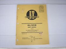 Oliver Super 99gmtc 950 990 995 770 880 It Shop Service Manual  O1