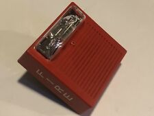 Eaton Wheelock As-241575w Fire Alarm Red Horn Strobe - Cleaned Tested
